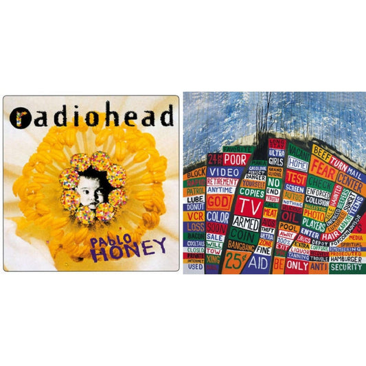 Radiohead - Pablo Honey (180G) & Hail To The Thief (2LP/45 RPM/180G)