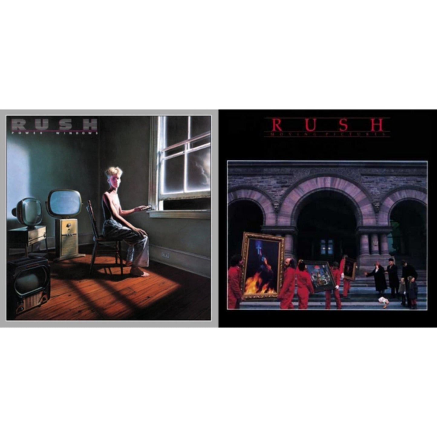 Rush - Moving Pictures (180G LP Vinyl/Dl Card) & Power Windows (180G)
