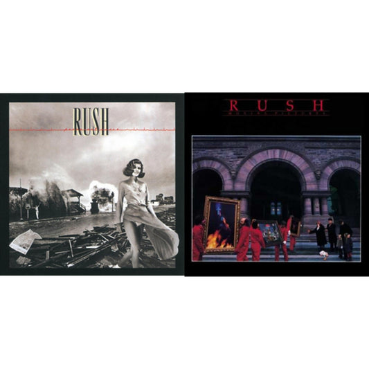 Rush - Permanent Waves (180G) & Moving Pictures (180G LP Vinyl/Dl Card)