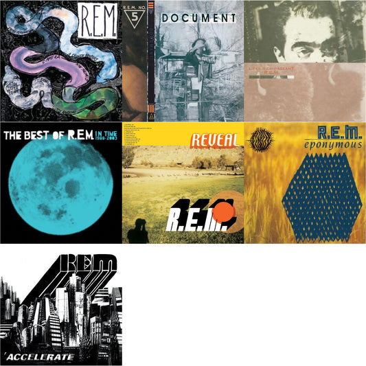 R.E.M. - Document & Reckoning & Lifes Rich Pageant & Eponymous & In Time: The Best Of R.E.M. 1988-2003 (2LP/180G) & Reveal & Accelerate