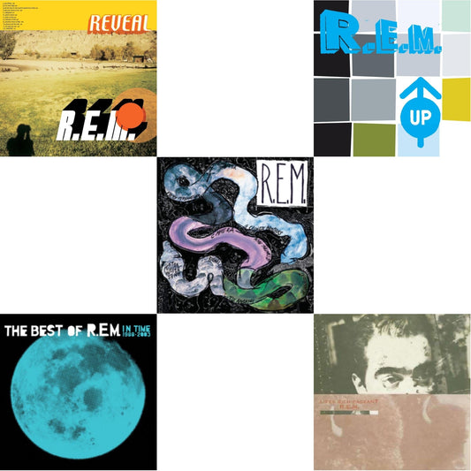 R.E.M. - Reckoning & Lifes Rich Pageant & In Time: The Best Of R.E.M. 1988-2003 (2LP/180G) & Up (25Th Anniversary) (Deluxe Edition) (2LP) & Reveal