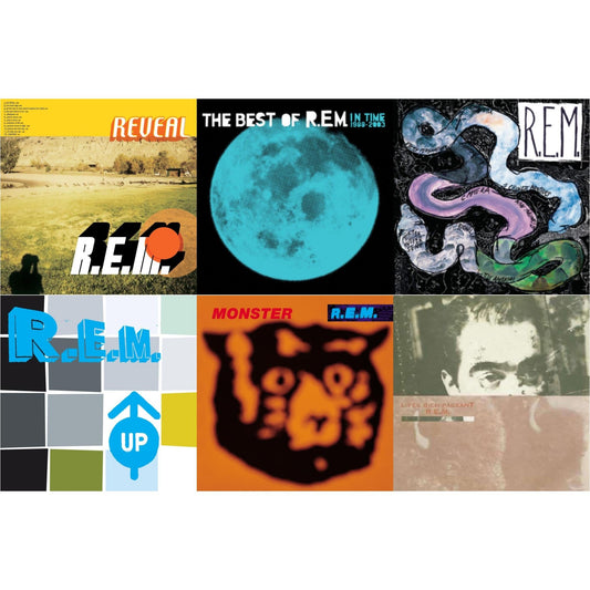 R.E.M. - Reckoning & Lifes Rich Pageant & In Time: The Best Of R.E.M. 1988-2003 (2LP/180G) & Monster & Up (25Th Anniversary) (Deluxe Edition) (2LP) & Reveal