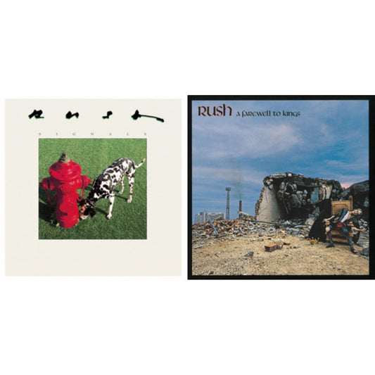 Rush - Farewell To Kings (180G) & Signals (180G) - LP Vinyl Bundle