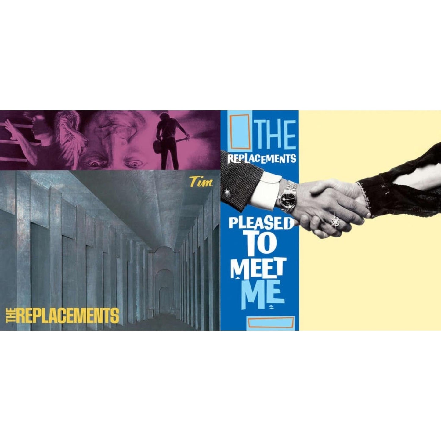 Replacements - Please To Meet Me (Syeor) & Tim (Syeor) - LP Vinyl Bundle