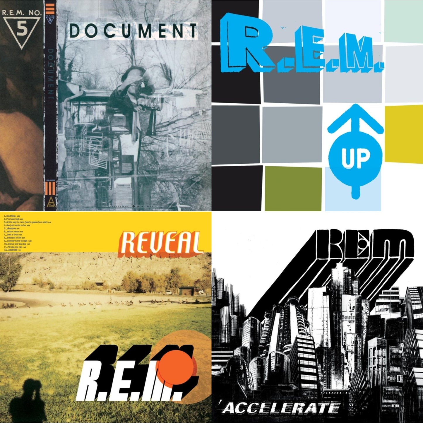 R.E.M. - Document & Up (25Th Anniversary) (Deluxe Edition) (2LP) & Reveal & Accelerate