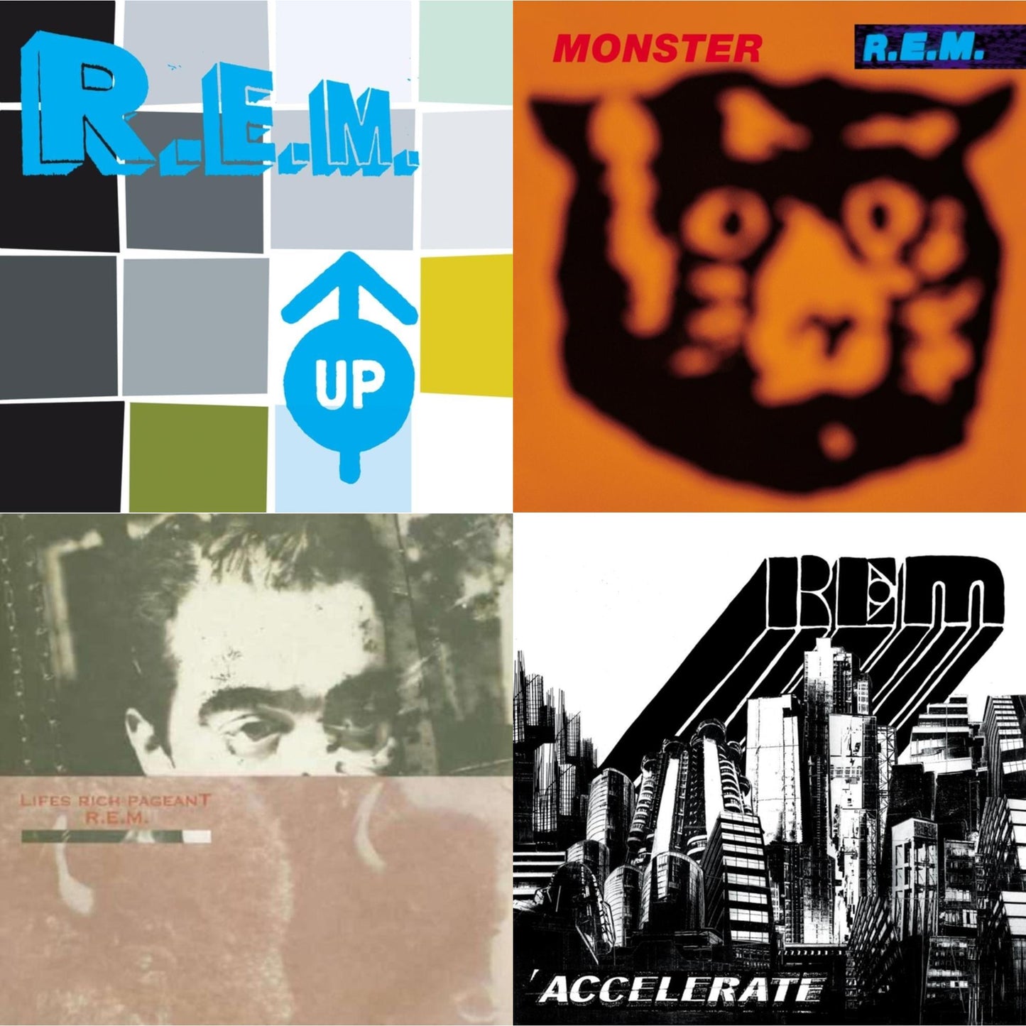 R.E.M. - Lifes Rich Pageant & Monster & Up (25Th Anniversary) (Deluxe Edition) (2LP) & Accelerate