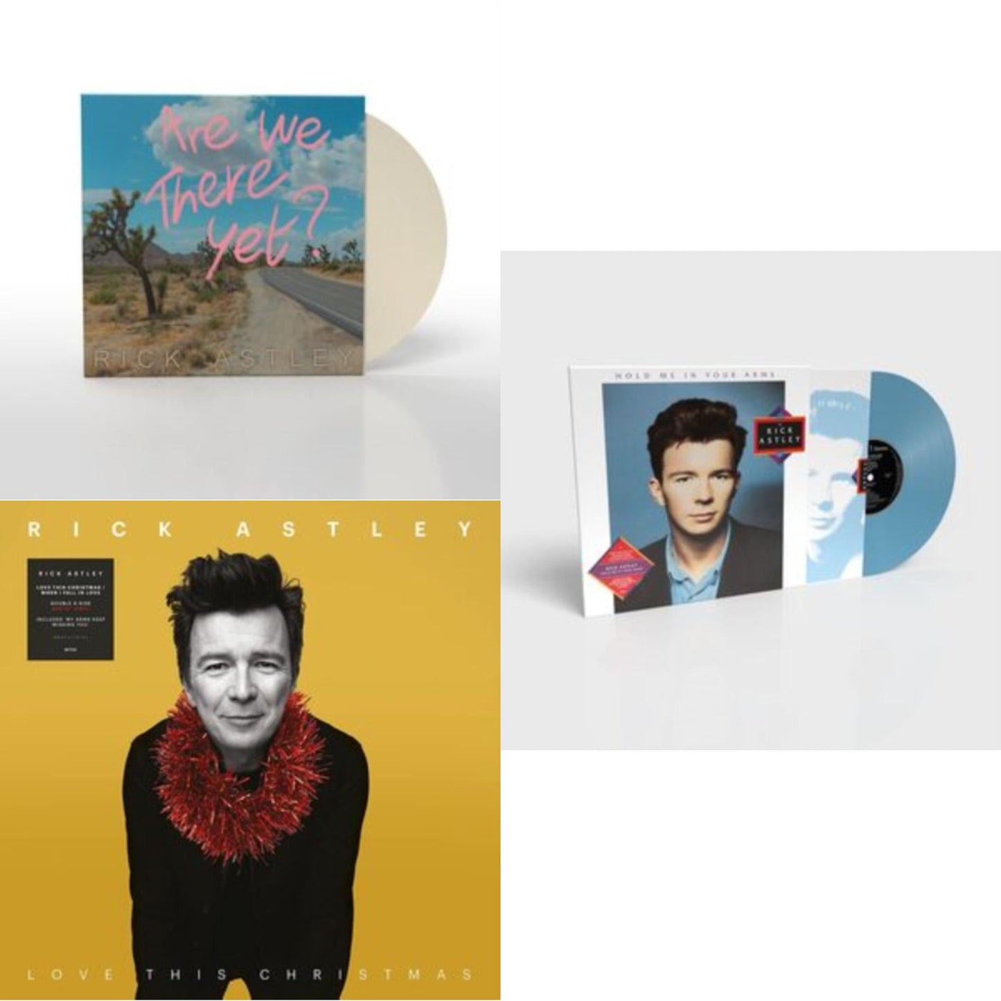 Rick Astley - Love This Christmas / When I Fall In Love & Hold Me In Your Arms (2023 Remaster) & Are We There Yet? (Limited/Color LP Vinyl)