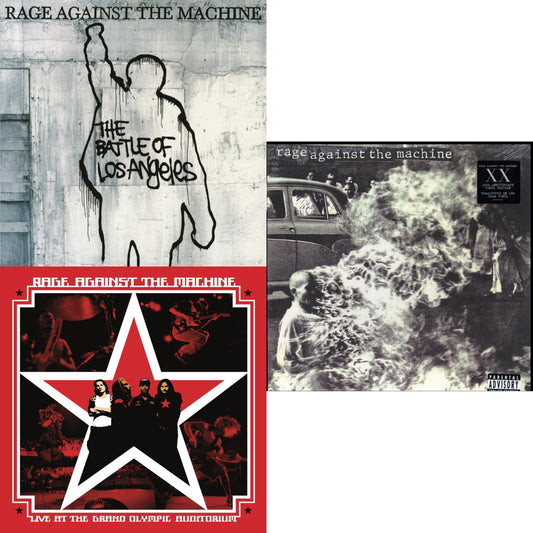 Rage Against The Machine - Live At The Grand Olympic Auditorium (2LP/180G Vinyl) & Battle Of Los Angeles (180G LP Vinyl) & Rage Against The Machine