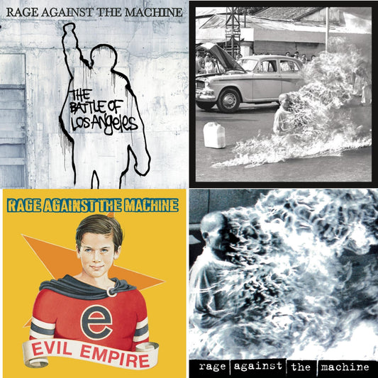 Rage Against The Machine - Battle Of Los Angeles & Rage Against The Machine (20Th Anniversary) & Evil Empire & Rage Against The Machine - CD Bundle
