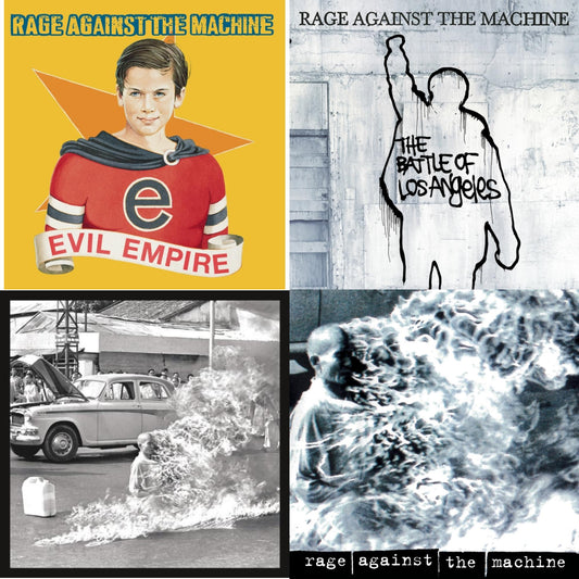 Rage Against The Machine - Evil Empire & Battle Of Los Angeles & Rage Against The Machine (20Th Anniversary) & Rage Against The Machine - CD Bundle