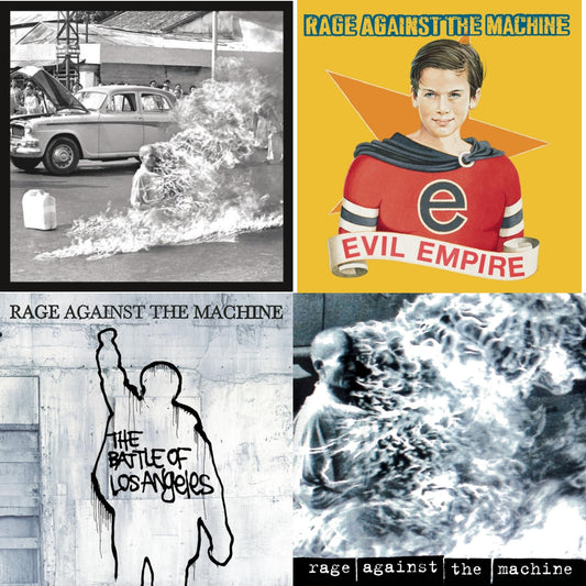 Rage Against The Machine - Rage Against The Machine (20Th Anniversary) & Evil Empire & Battle Of Los Angeles & Rage Against The Machine - CD Bundle