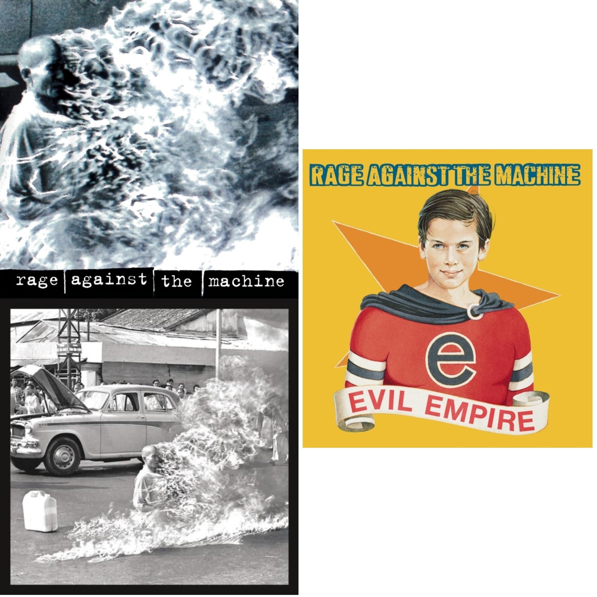 Rage Against The Machine - Evil Empire & Rage Against The Machine (20Th Anniversary) & Rage Against The Machine - CD Bundle