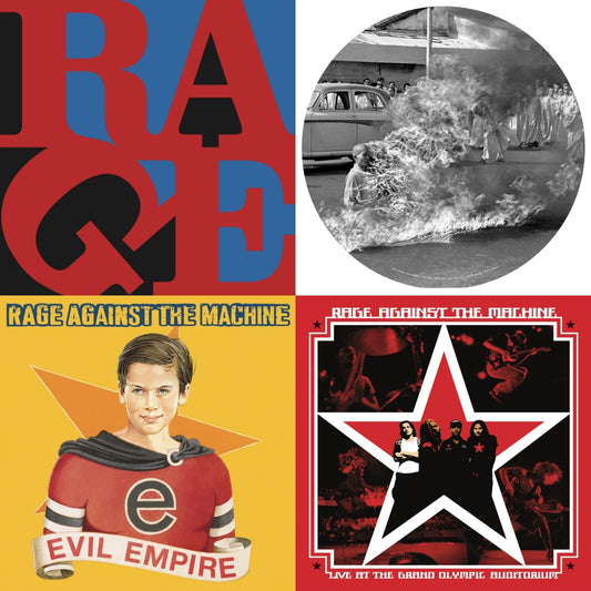 Rage Against The Machine - Live At The Grand Olympic Auditorium (2LP/180G Vinyl) & Renegades (180G LP Vinyl) & Evil Empire (Pa) (180G) & Rage Against The Machine (X) (Picture Disc)