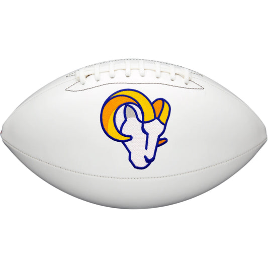 Los Angeles Rams Embroidered Logo Signature Series Full Size Football