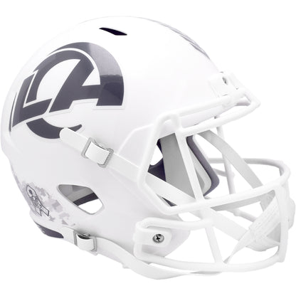 Los Angeles Rams 2024 Salute to Service Riddell Speed Replica Football Helmet