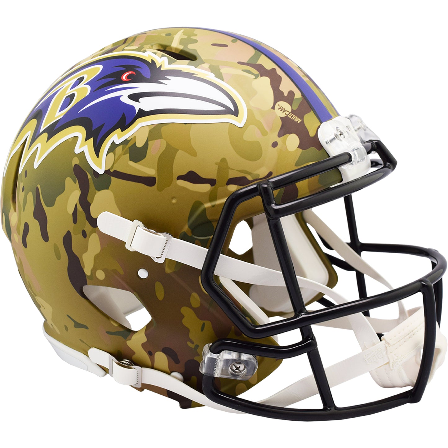 Baltimore Ravens CAMO Full Size Authentic Football Helmet
