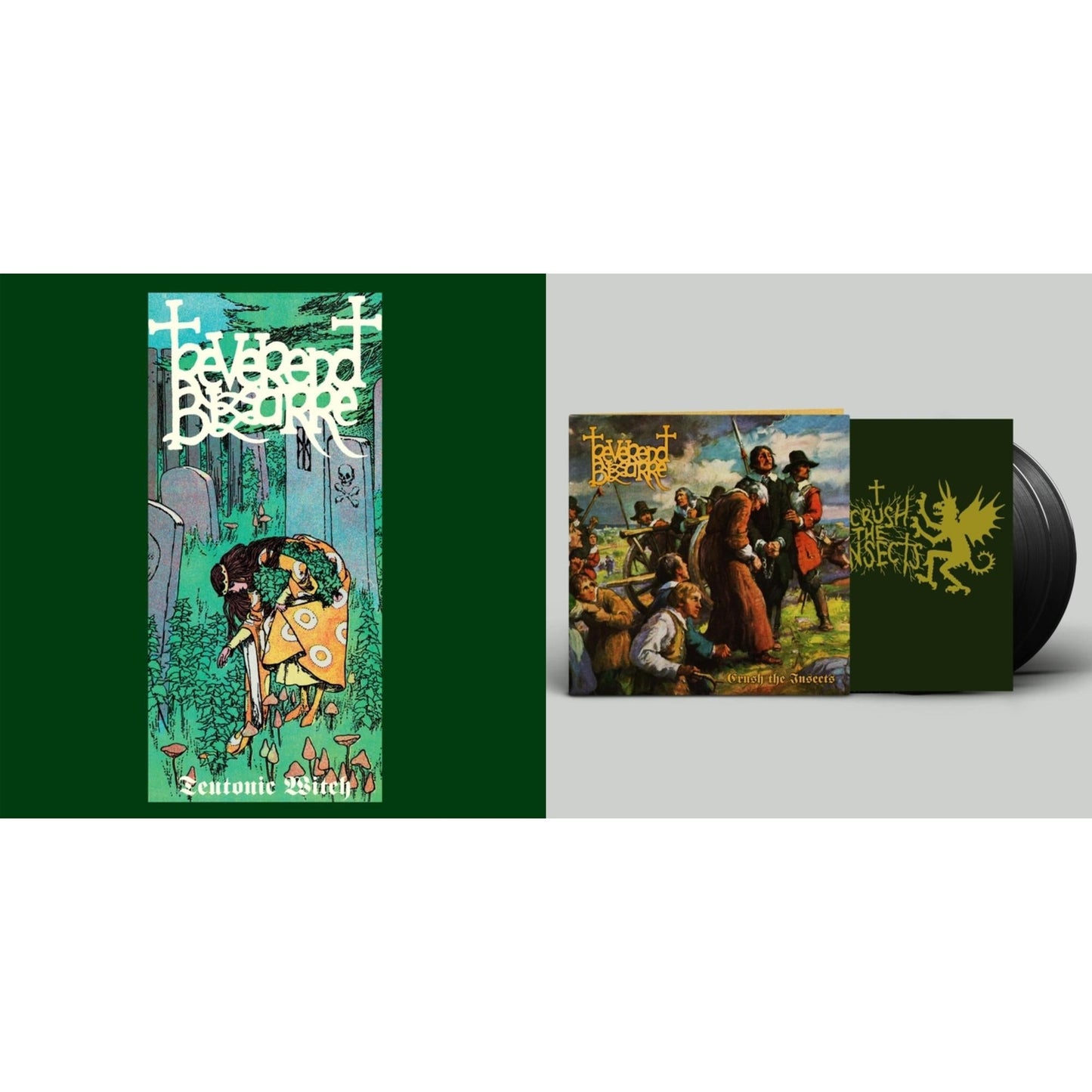 Reverend Bizarre - Teutonic Witch & Ii: Crush The Insects (2LP)
