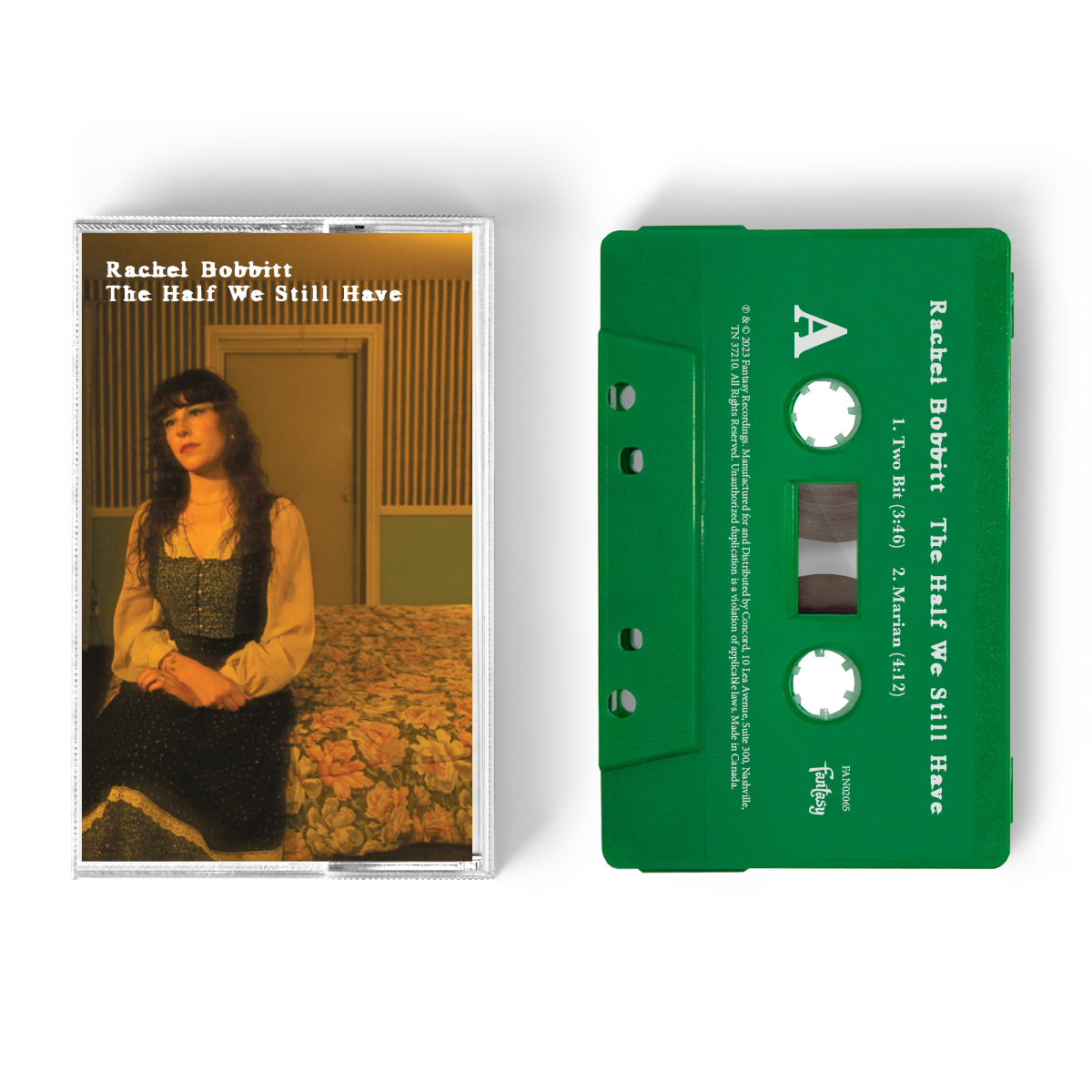 Rachel Bobbitt - The Half We Still Have - Music Cassette Tape
