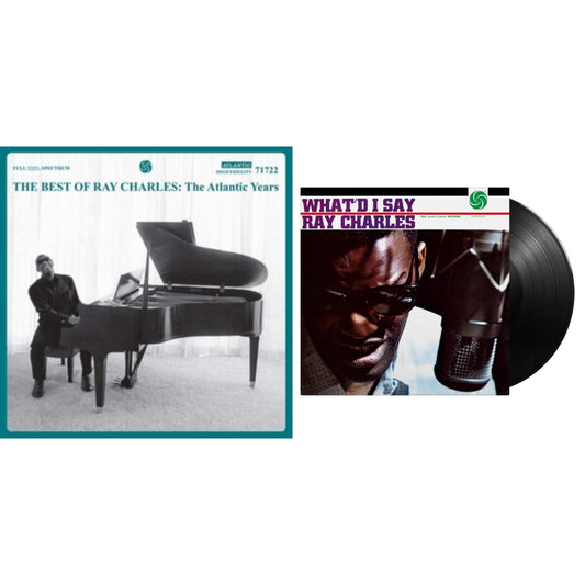 Ray Charles - Best Of Ray Charles: The Atlantic Years (2LP/White Vinyl) & What'd I Say (180G)