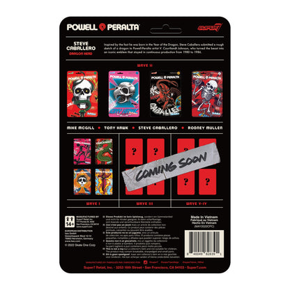Super7 x Powell Peralta Wave 2 ReAction Figures