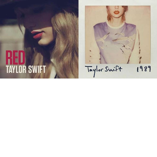 1989 & Red Vinyl Record