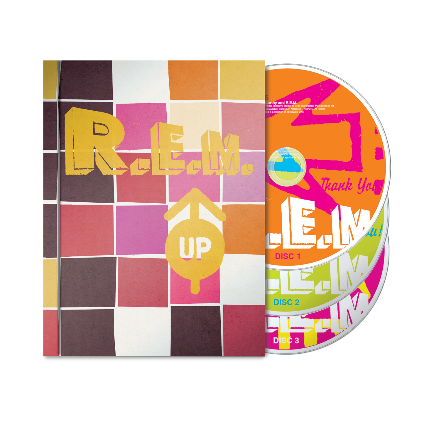 Up: 25th Anniversary Deluxe Edition (2 CD + 1 Blu-Ray) Music CD