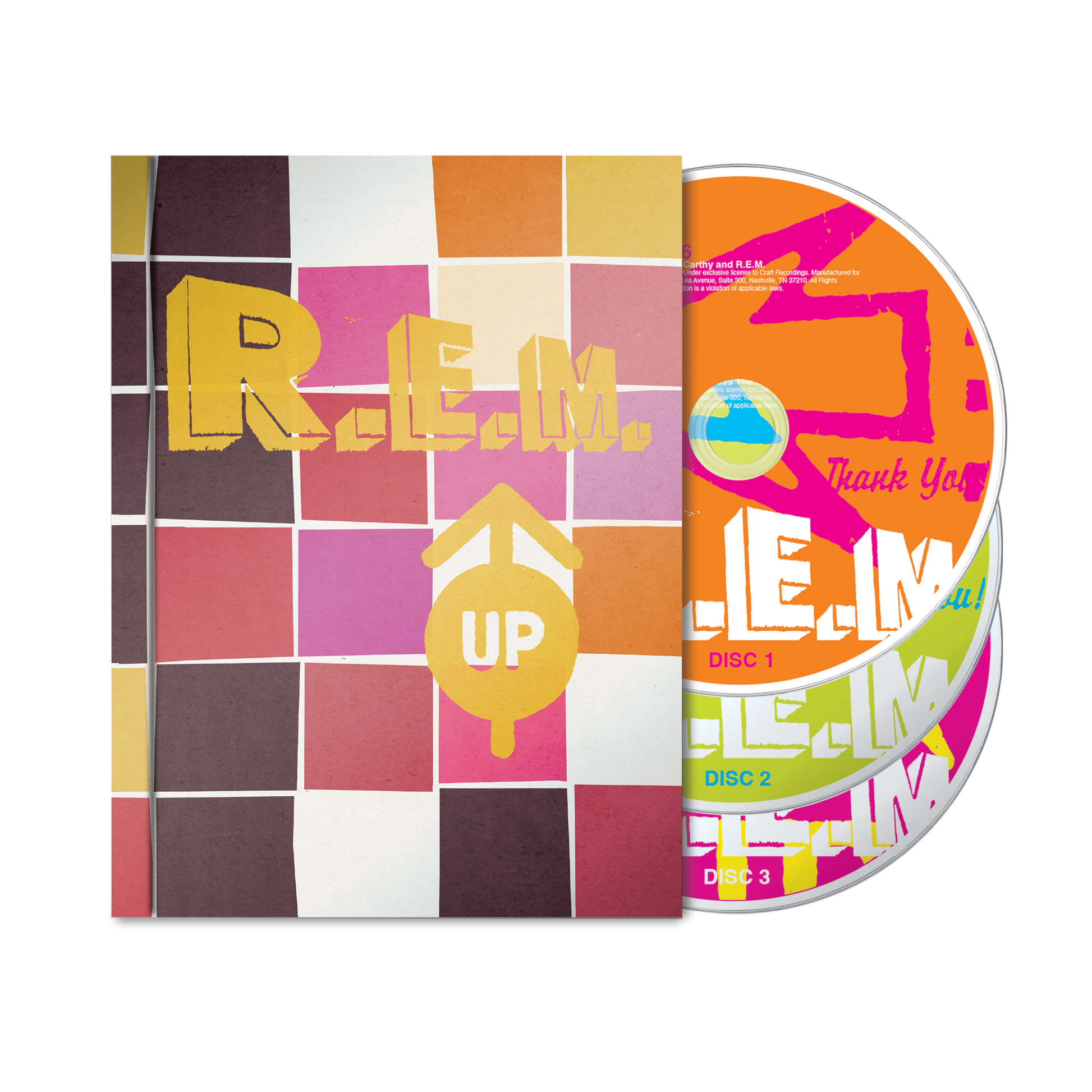 Up: 25th Anniversary Deluxe Edition (2 CD + 1 Blu-Ray) Music CD