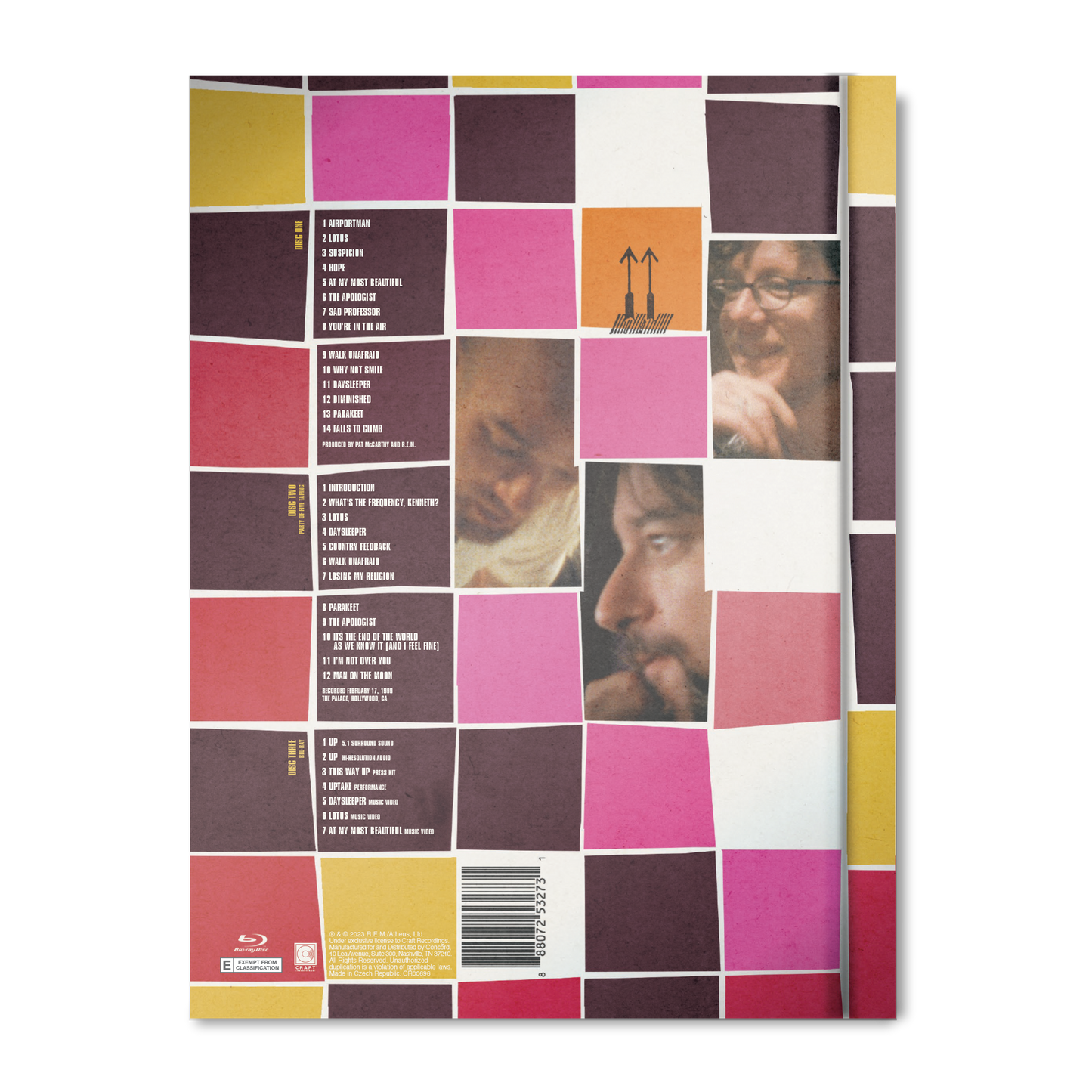 Up: 25th Anniversary Deluxe Edition (2 CD + 1 Blu-Ray) Music CD