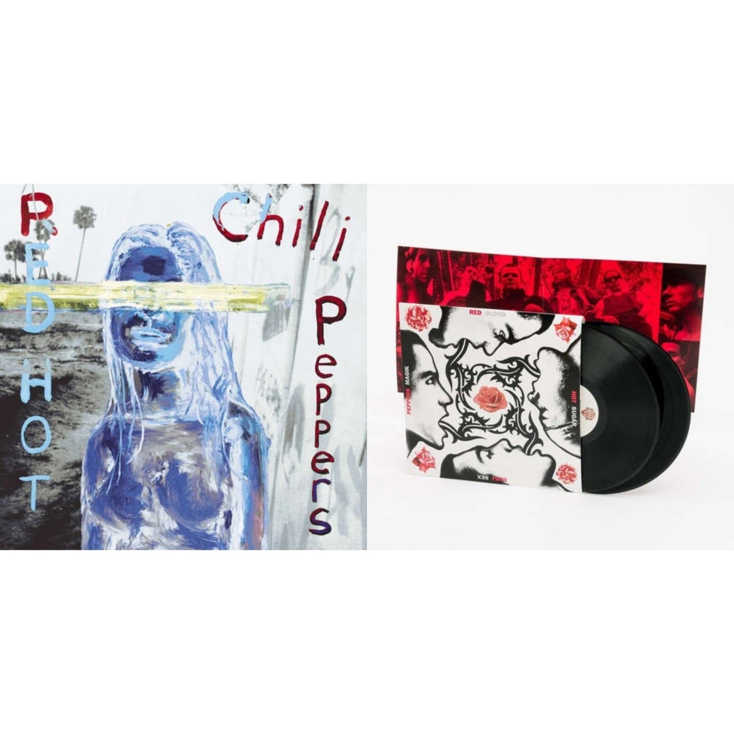 Red Hot Chili Peppers - By The Way & Blood Sugar Sex Magik - LP Vinyl Bundle