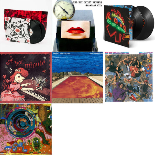 Red Hot Chili Peppers - Californication (2LP/180G) & Greatest Hits (X) & Unlimited Love (Deluxe/2LP) & One Hot Minute & Blood Sugar Sex Magik & Freaky Styley & Uplift Mofo Party Plan