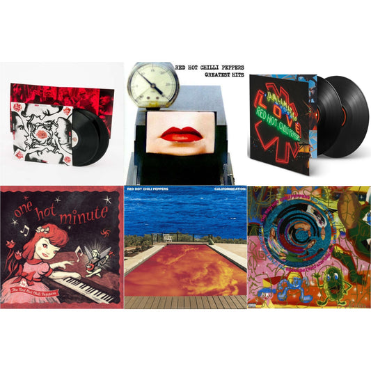 Red Hot Chili Peppers - Californication (2LP/180G) & Greatest Hits (X) & Unlimited Love (Deluxe/2LP) & One Hot Minute & Blood Sugar Sex Magik & Uplift Mofo Party Plan