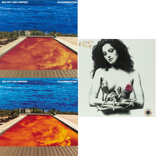 Red Hot Chili Peppers - Californication (2LP/180G) & Californication (2LP/Red & Blue Vinyl) & Mother's Milk