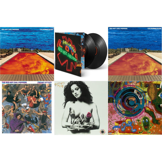 Red Hot Chili Peppers - Californication (2LP/180G) & Californication (2LP/Red & Blue Vinyl) & Unlimited Love (Deluxe/2LP) & Freaky Styley & Mother's Milk & Uplift Mofo Party Plan