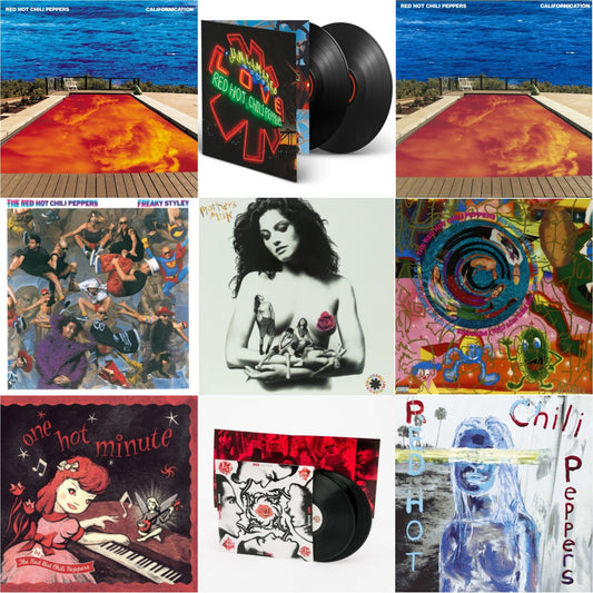Red Hot Chili Peppers - Californication (2LP/180G) & By The Way & Californication (2LP/Red & Blue Vinyl) & Unlimited Love (Deluxe/2LP) & One Hot Minute & Blood Sugar Sex Magik & Freaky Styley & Mother's Milk & Uplift Mofo Party Plan