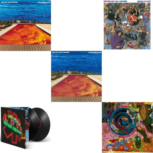 Red Hot Chili Peppers - Californication (2LP/180G) & Californication (2LP/Red & Blue Vinyl) & Unlimited Love (Deluxe/2LP) & Freaky Styley & Uplift Mofo Party Plan