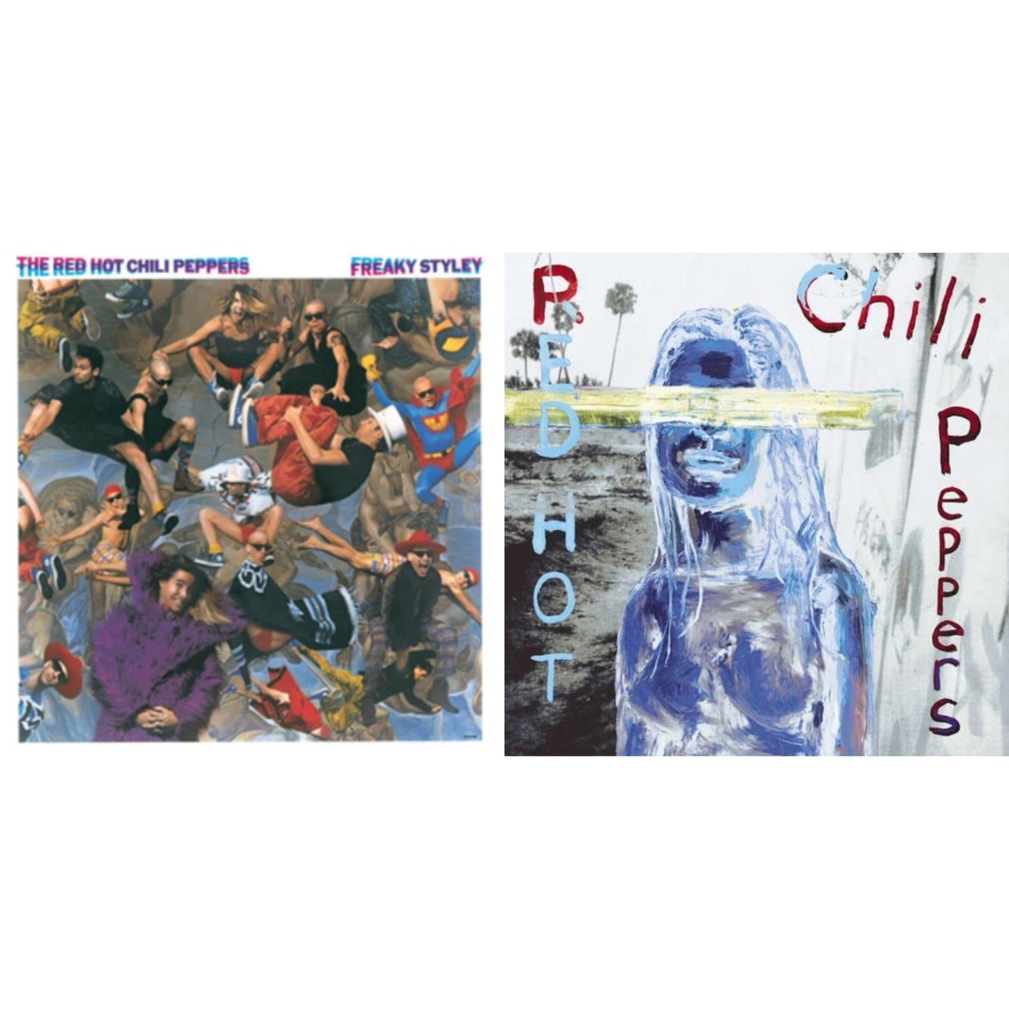 Red Hot Chili Peppers - By The Way & Freaky Styley - LP Vinyl Bundle