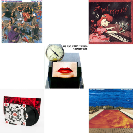 Red Hot Chili Peppers - Californication (2LP/180G) & Greatest Hits (X) & One Hot Minute & Blood Sugar Sex Magik & Freaky Styley