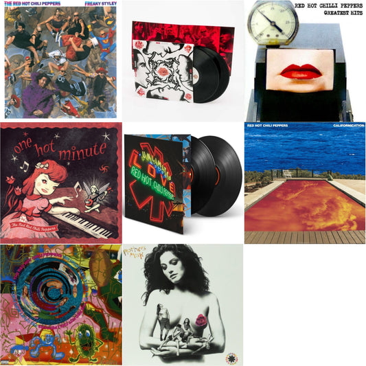 Red Hot Chili Peppers - Californication (2LP/180G) & Greatest Hits (X) & Unlimited Love (Deluxe/2LP) & One Hot Minute & Blood Sugar Sex Magik & Freaky Styley & Mother's Milk & Uplift Mofo Party Plan