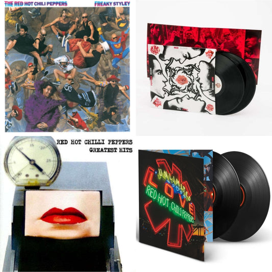 Red Hot Chili Peppers - Greatest Hits (X) & Unlimited Love (Deluxe/2LP) & Blood Sugar Sex Magik & Freaky Styley