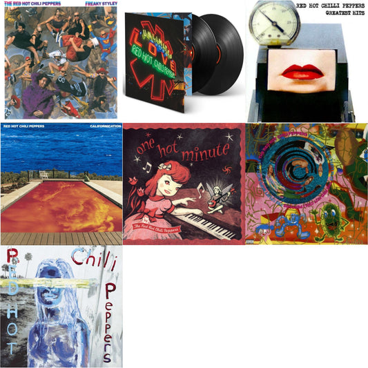 Red Hot Chili Peppers - Californication (2LP/180G) & By The Way & Greatest Hits (X) & Unlimited Love (Deluxe/2LP) & One Hot Minute & Freaky Styley & Uplift Mofo Party Plan