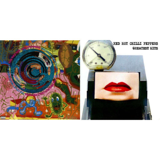 Red Hot Chili Peppers - Greatest Hits (X) & Uplift Mofo Party Plan - LP Vinyl Bundle