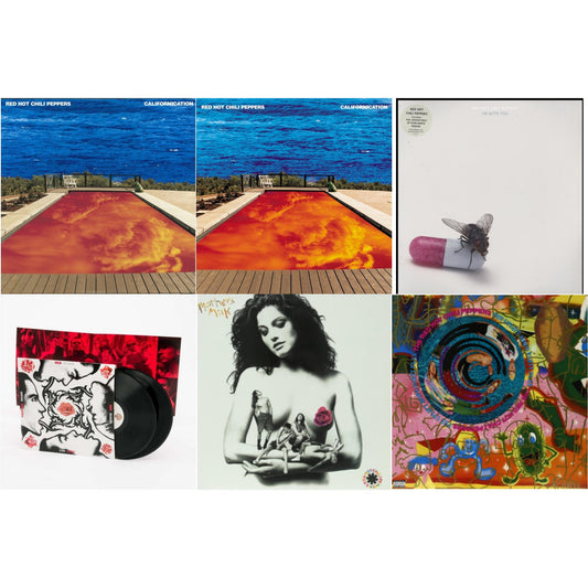 Red Hot Chili Peppers - Californication (2LP/180G) & Californication (2LP/Red & Blue Vinyl) & I'm With You & Blood Sugar Sex Magik & Mother's Milk & Uplift Mofo Party Plan