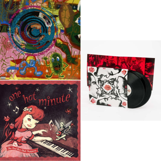 Red Hot Chili Peppers - One Hot Minute & Blood Sugar Sex Magik & Uplift Mofo Party Plan - LP Vinyl Bundle