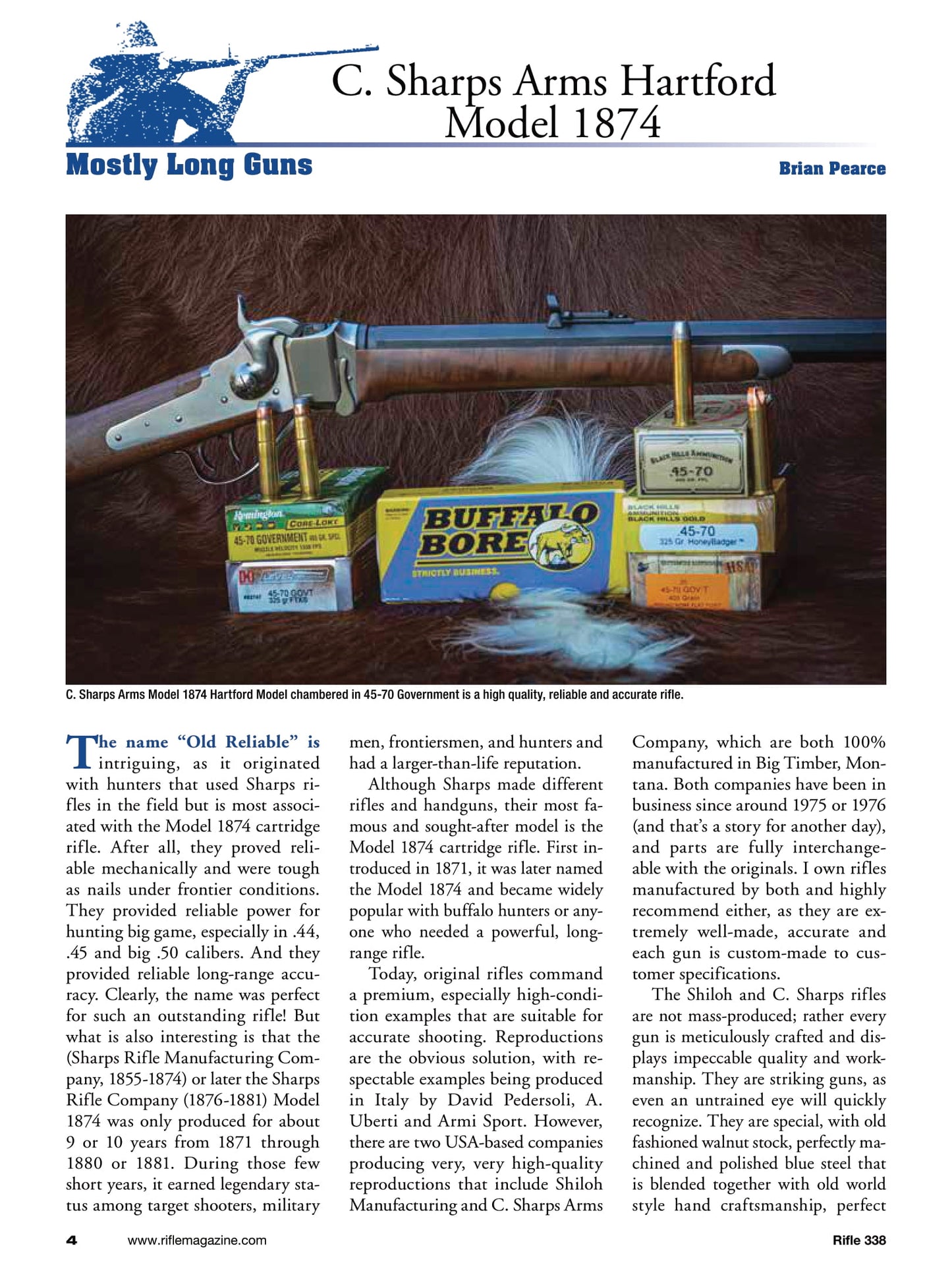 Rifle - January 2025: Everything You Need To Know About Suppressors, Jarrett Rifles 257 Weatherby, Swarovski NL Pure 14x52 Binoculars, Final Work On The Model 52C Winchester, Product Reviews & More!