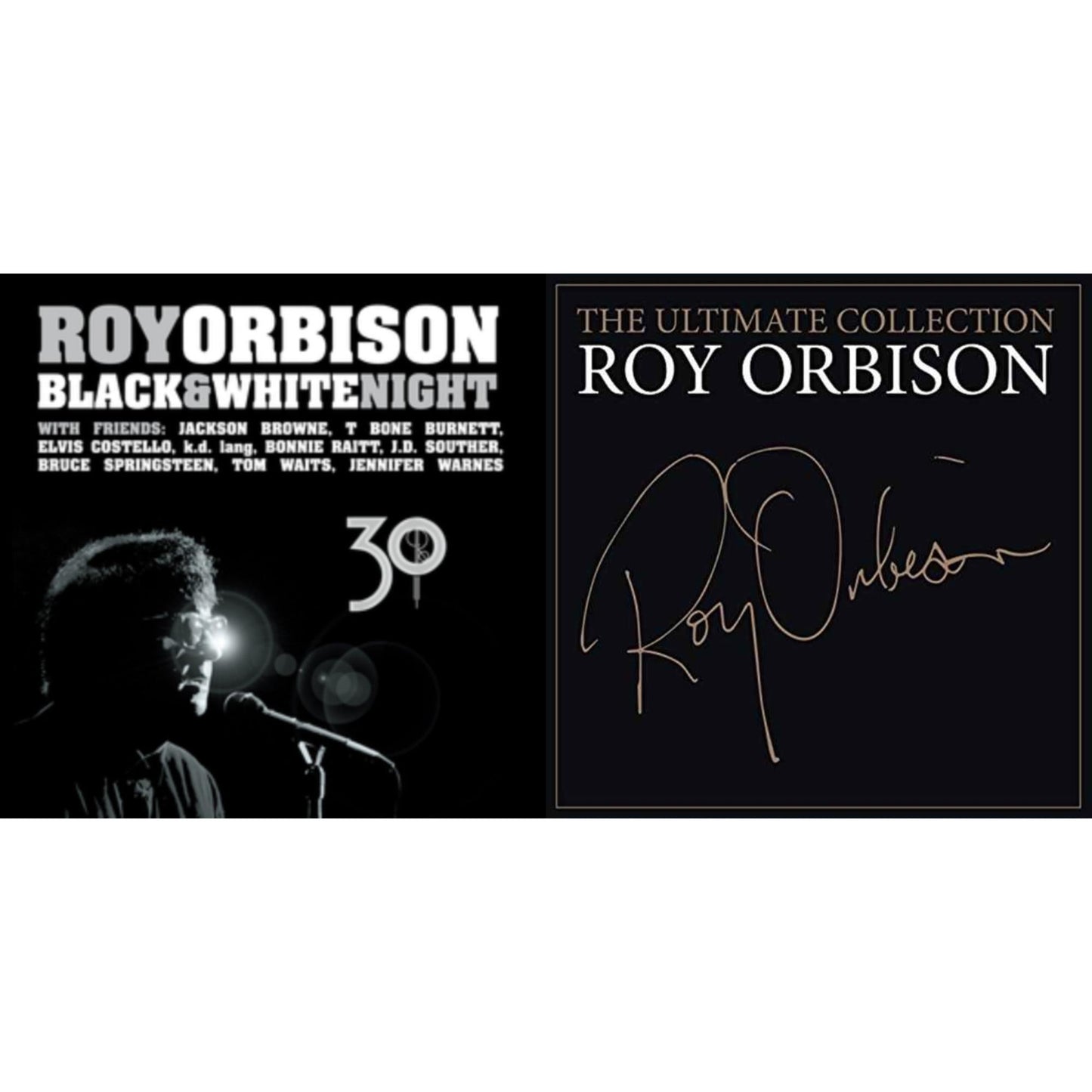 Roy Orbison - Black & White Night 30 (2 LP) (150G/Dl Insert) & Ultimate Roy Orbison (2LP/150G/Gatefold)