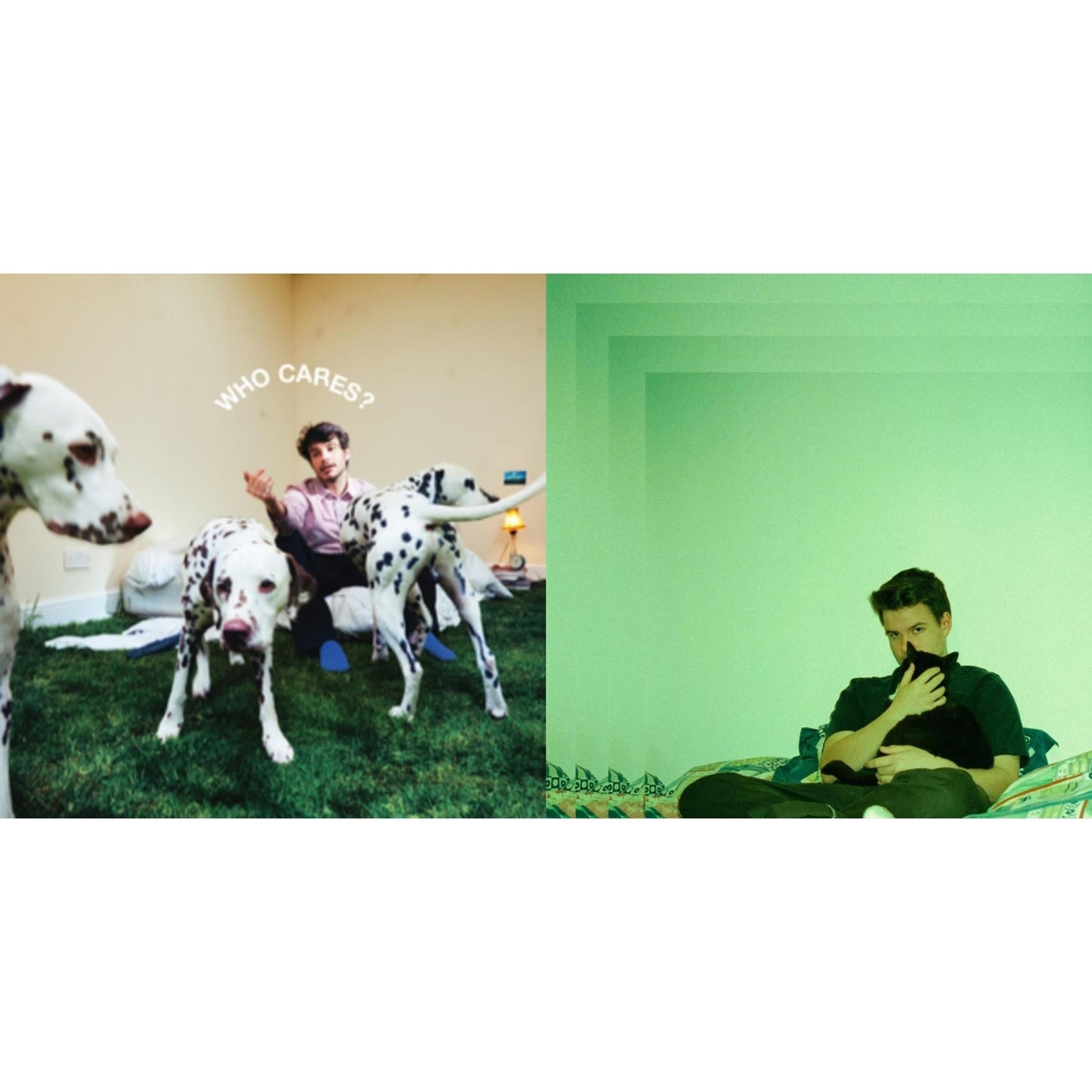 Rex Orange County - Who Cares? (X) (150G) & Bcos U Will Never B Free - LP Vinyl Bundle