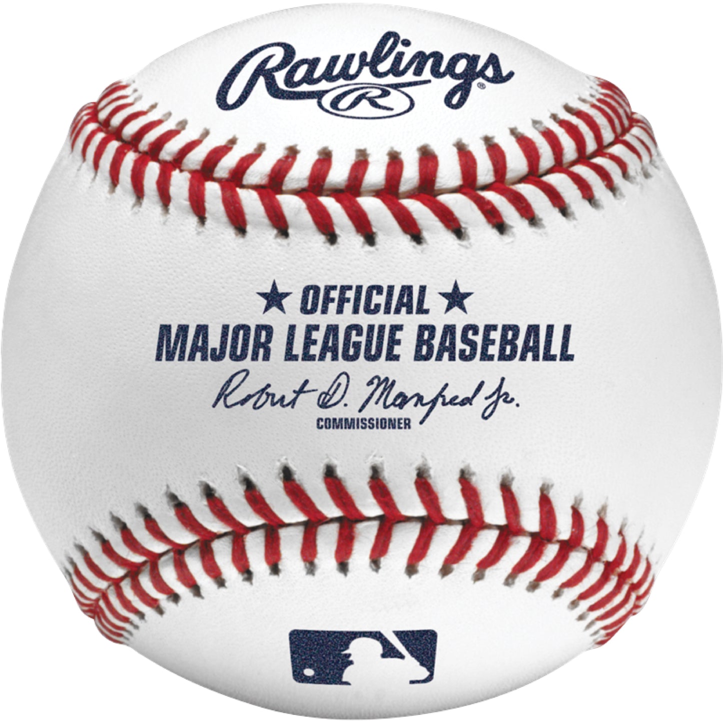 ROMLB Rawlings Official MLB Leather Game Baseball Robert Manfred - 24