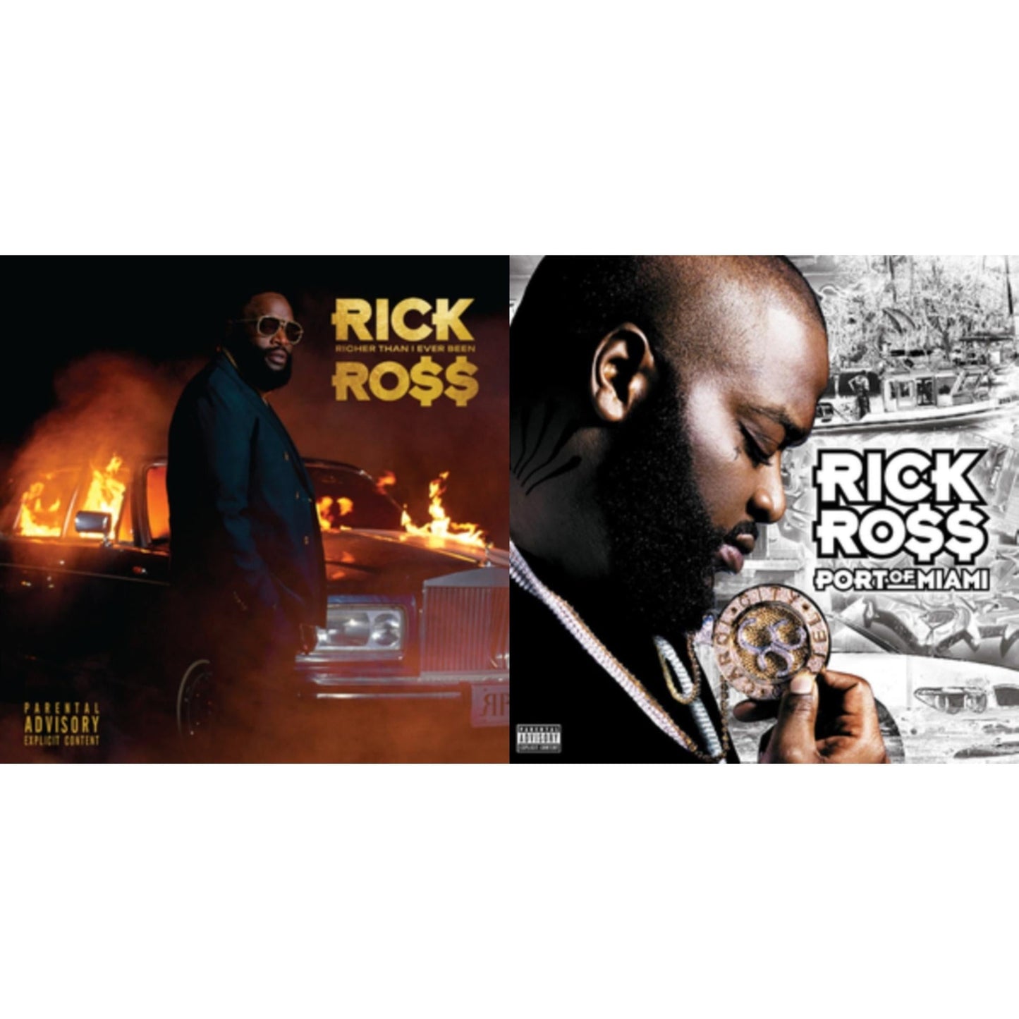 Rick Ross - Richer Than I've Ever Been & Port Of Miami - CD Bundle