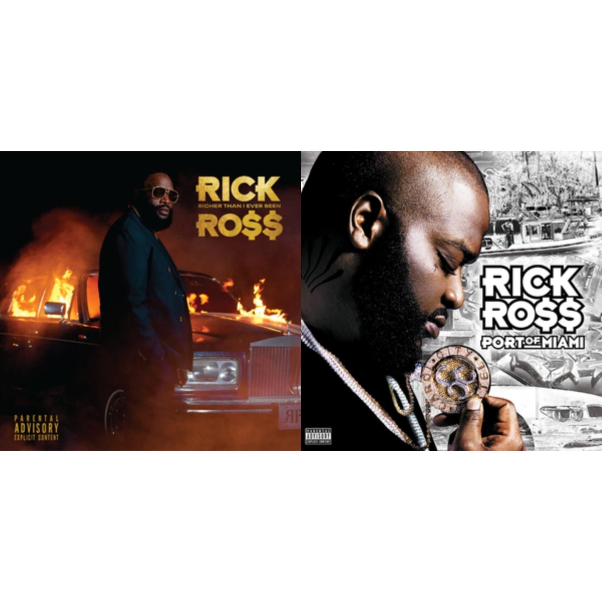 Rick Ross - Richer Than I've Ever Been & Port Of Miami - CD Bundle