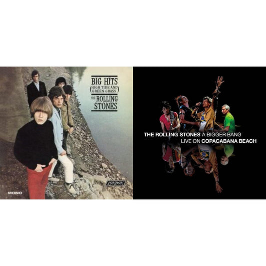 Rolling Stones - Big Hits (High Tide Green Grass LP Vinyl) & Bigger Bang Live On Copacabana Beach (Multi Color Vinyl/3LP)